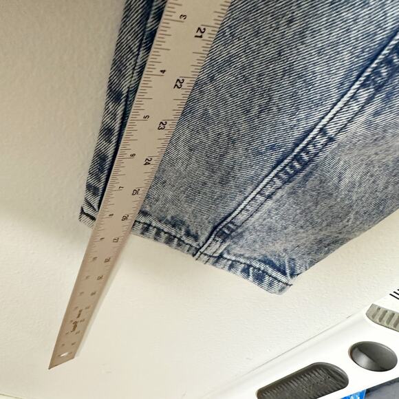 Zara Women's Jeans Seam Yoke Tapered Leg sz 4 - Picture 9 of 9